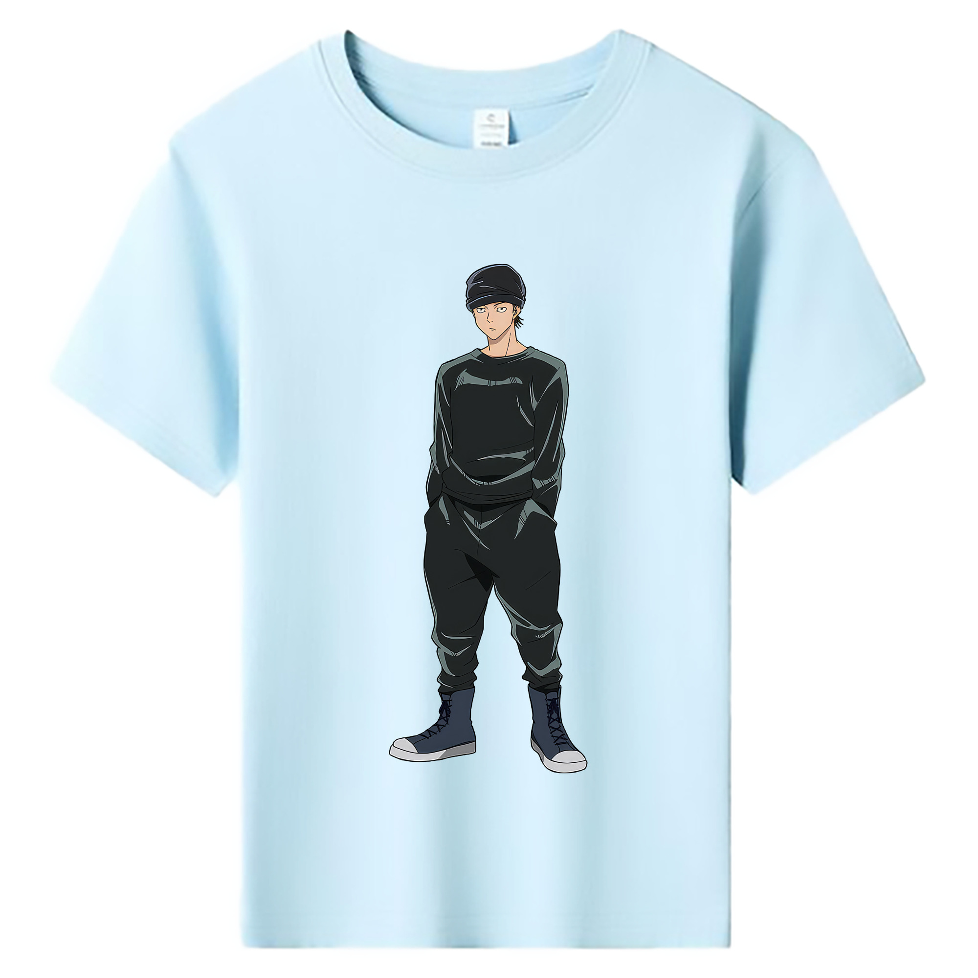 （画像用） 呪術廻戦 Jujutsu Kaisen 綿100％キッズTシャツ（フロントプリント）